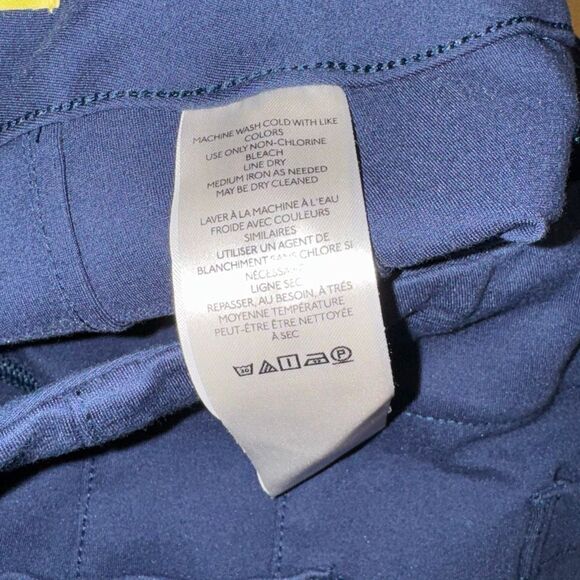 Maeve The Colette Ponte Wide Leg Cropped Pants Size 30 High Rise Stretch - Picture 6 of 10